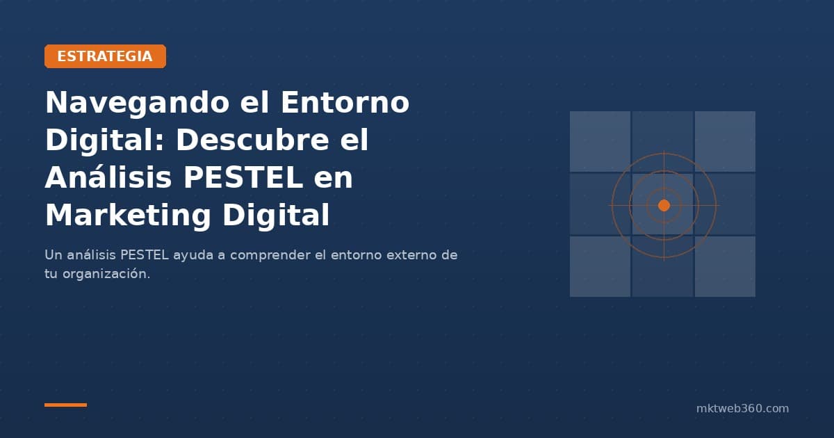 Navegando el Entorno Digital: Descubre el Análisis PESTEL en el Marketing Digital