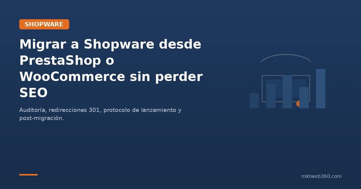 Migrar a Shopware desde PrestaShop o WooCommerce sin perder SEO