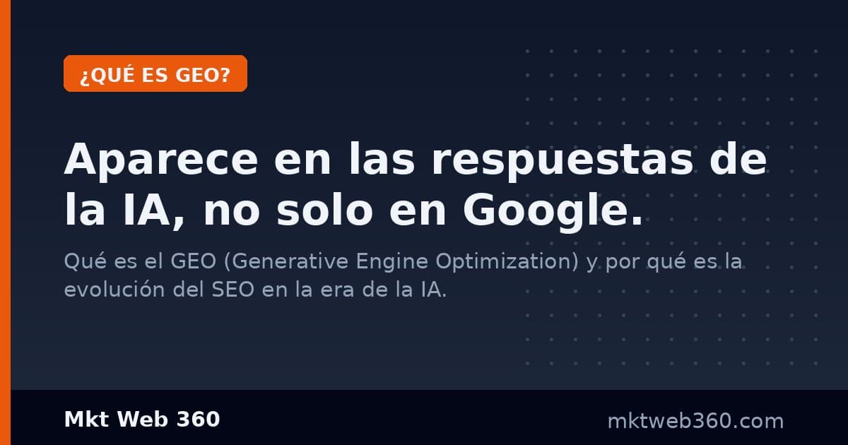 Qué es el GEO y por qué es más importante que el SEO tradicional en 2025