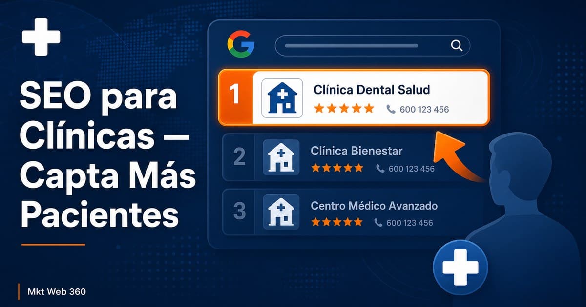 SEO para clínicas y centros de salud: cómo captar pacientes en Google