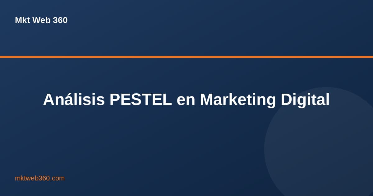 Análisis PESTEL en el Marketing Digital — Guía para PYMEs
