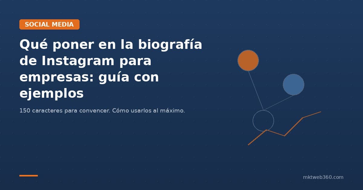 Instagram pour les Entreprises — Quoi Mettre dans votre Bio
