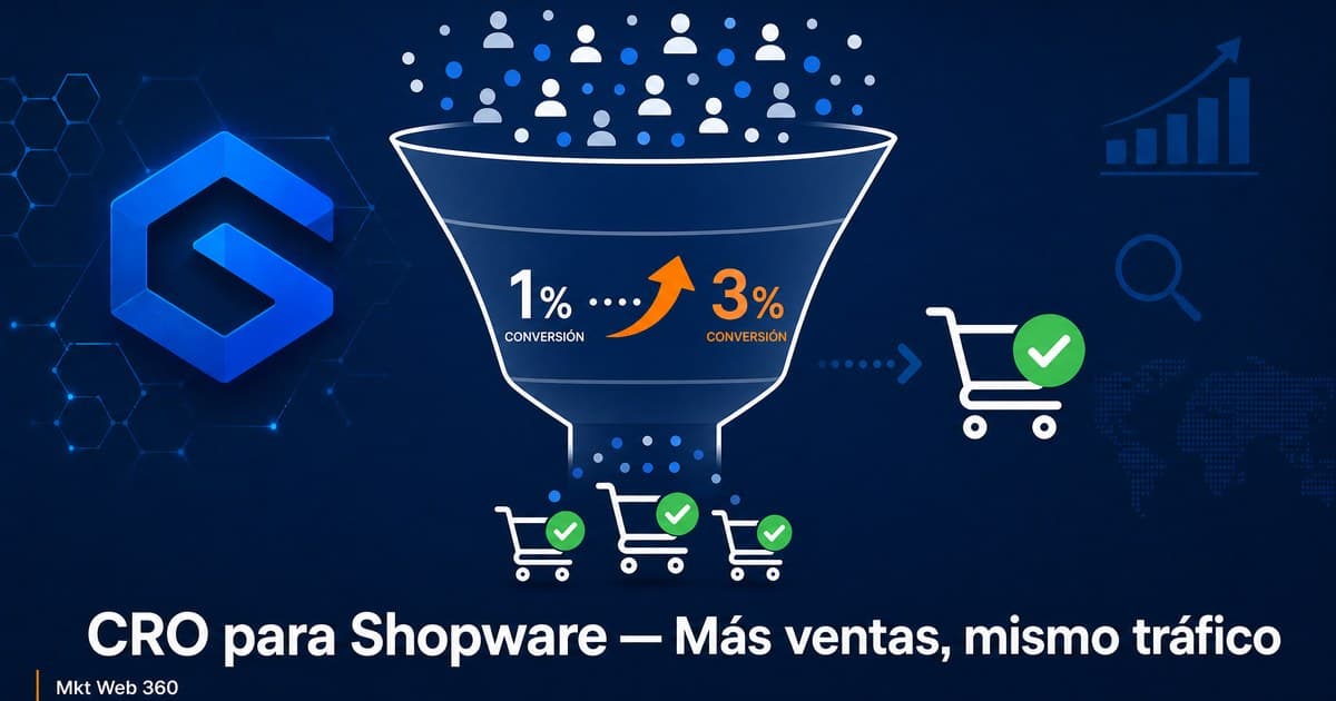 CRO para Shopware: cómo optimizar la conversión de tu tienda
