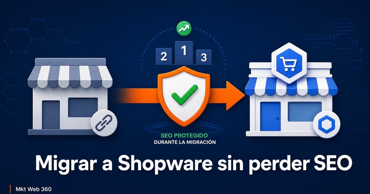 Migrar a Shopware desde PrestaShop o WooCommerce sin perder SEO